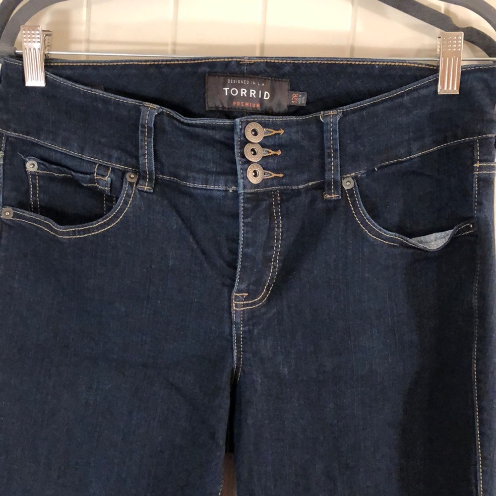 Torrid Jegging Dark Wash